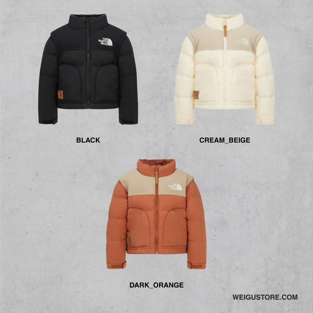 【預購】The North Face K'S PELION DT JACKET 填充棉外套 可變背心 大童款 NJ3NR57