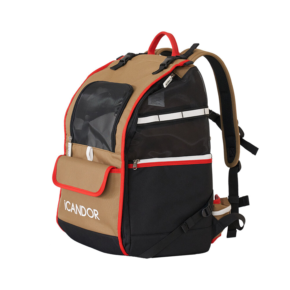 iCANDOR | 寵物雙肩包 Jige Bag_Vivid Khaki