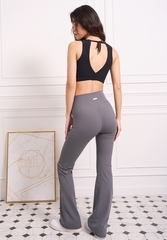 Origin FIT-38''嬌小版極美塑形翹臀喇叭褲-晨霧灰(限量現貨)