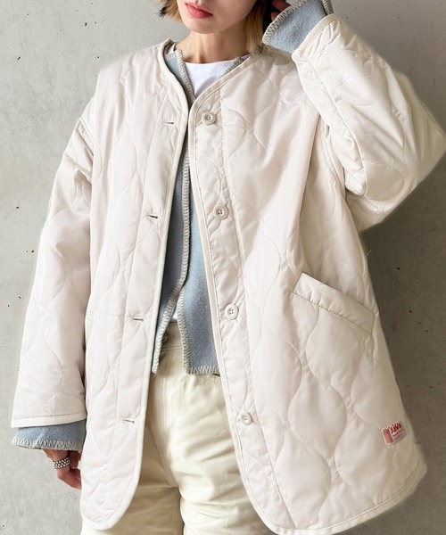 日本🇯🇵連線 JAVA 無領超大絎縫大衣 波狀絎縫 oversize 寬鬆 長版大衣 外套 夾克 6色(任買兩件711免運)/預購