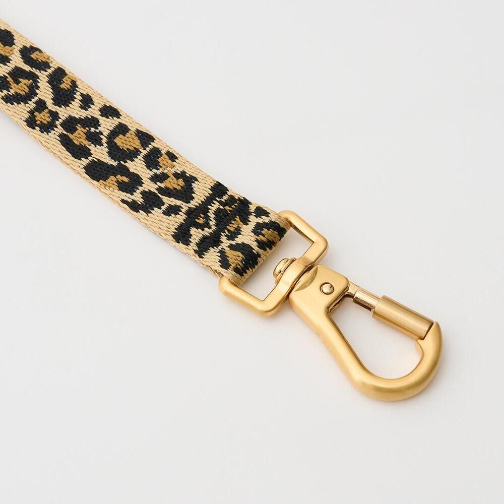 iCANDOR | 寵物可調節牽引繩 Gentle Leash Bolt_豹紋