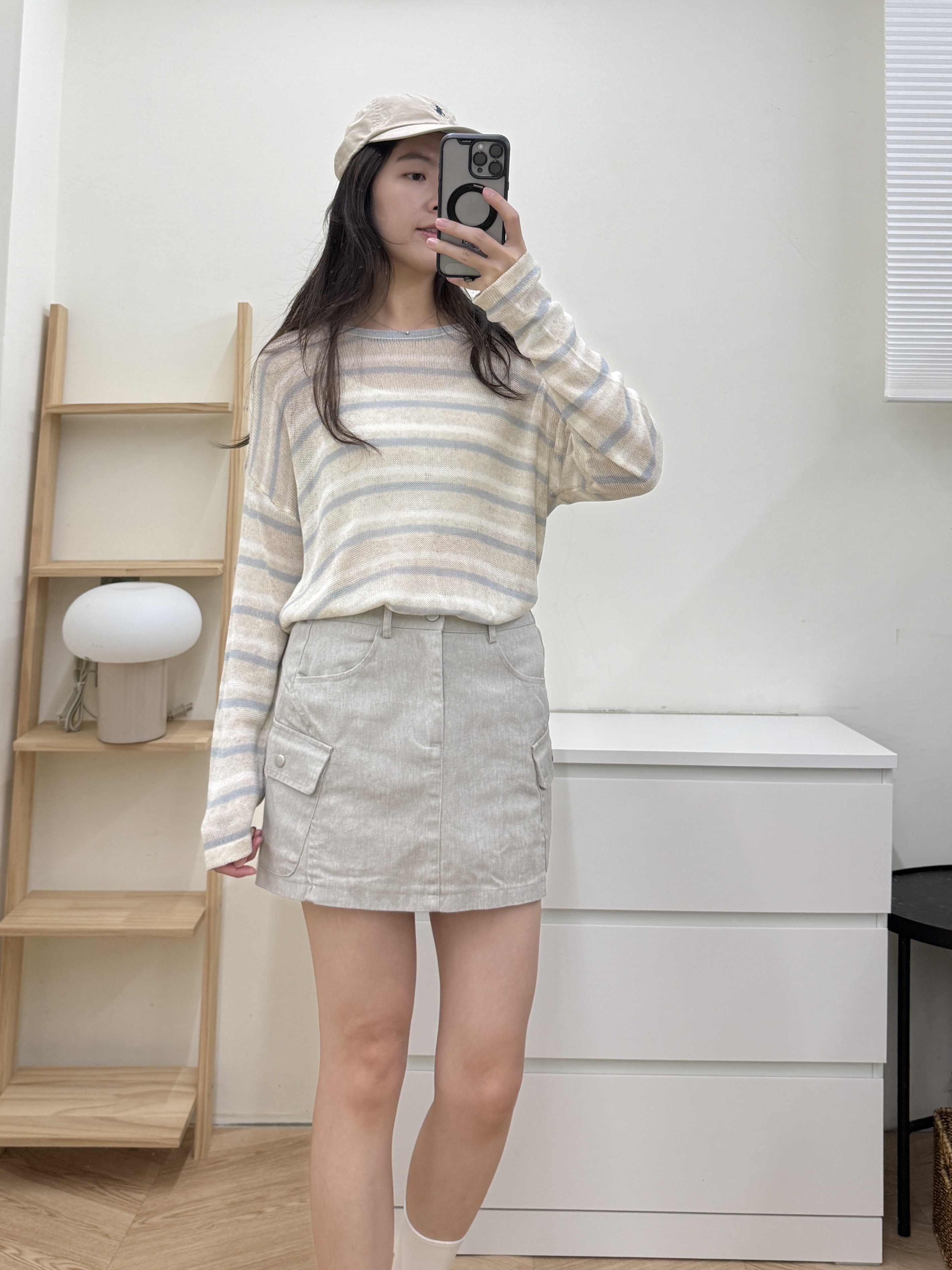 水洗工裝裙*2色