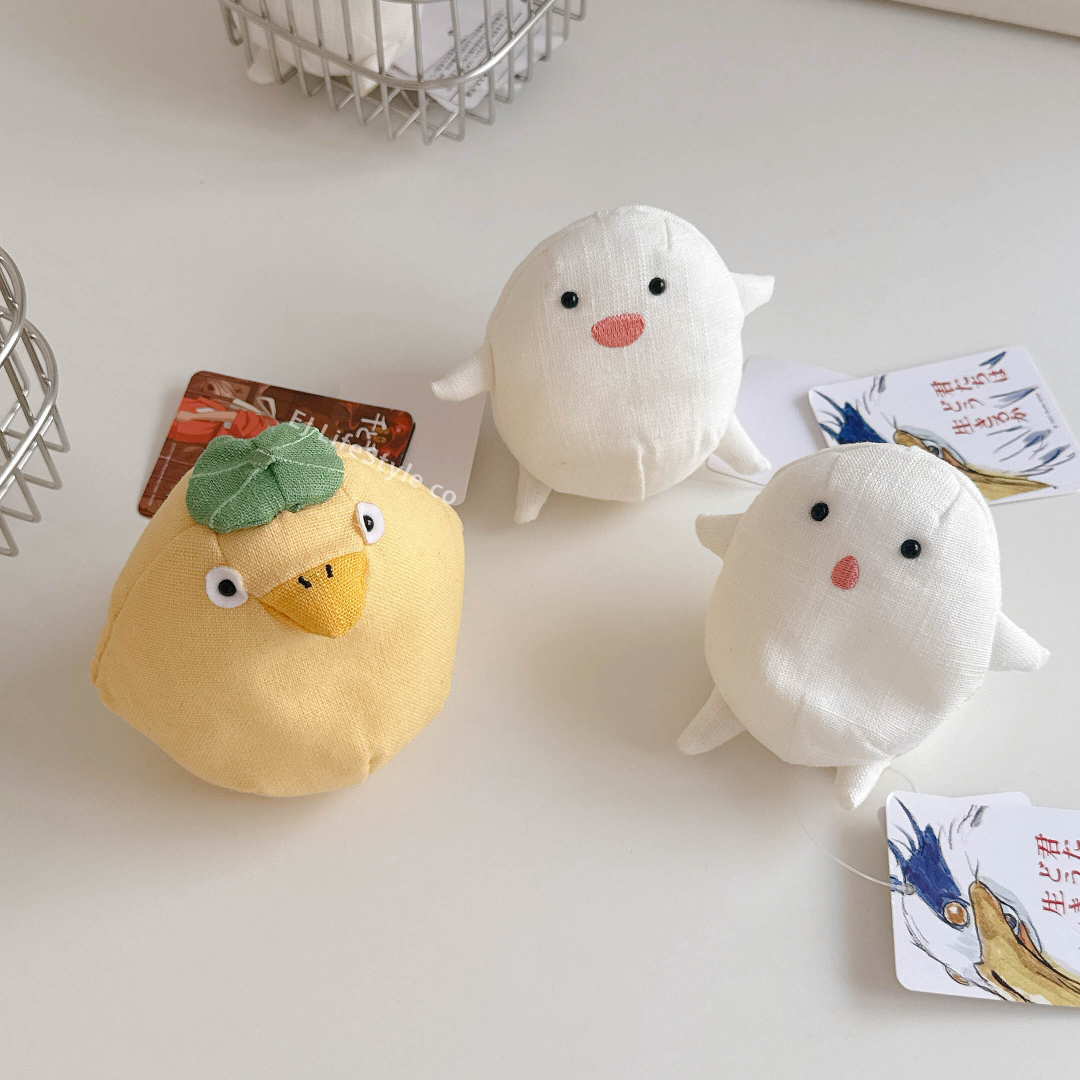 🇯🇵 吉卜力 宮崎駿 神隱少女 千與千尋 小雞妖怪 小雞神 蒼鷺與少年 哇啦哇啦 沙包娃娃 / 現貨