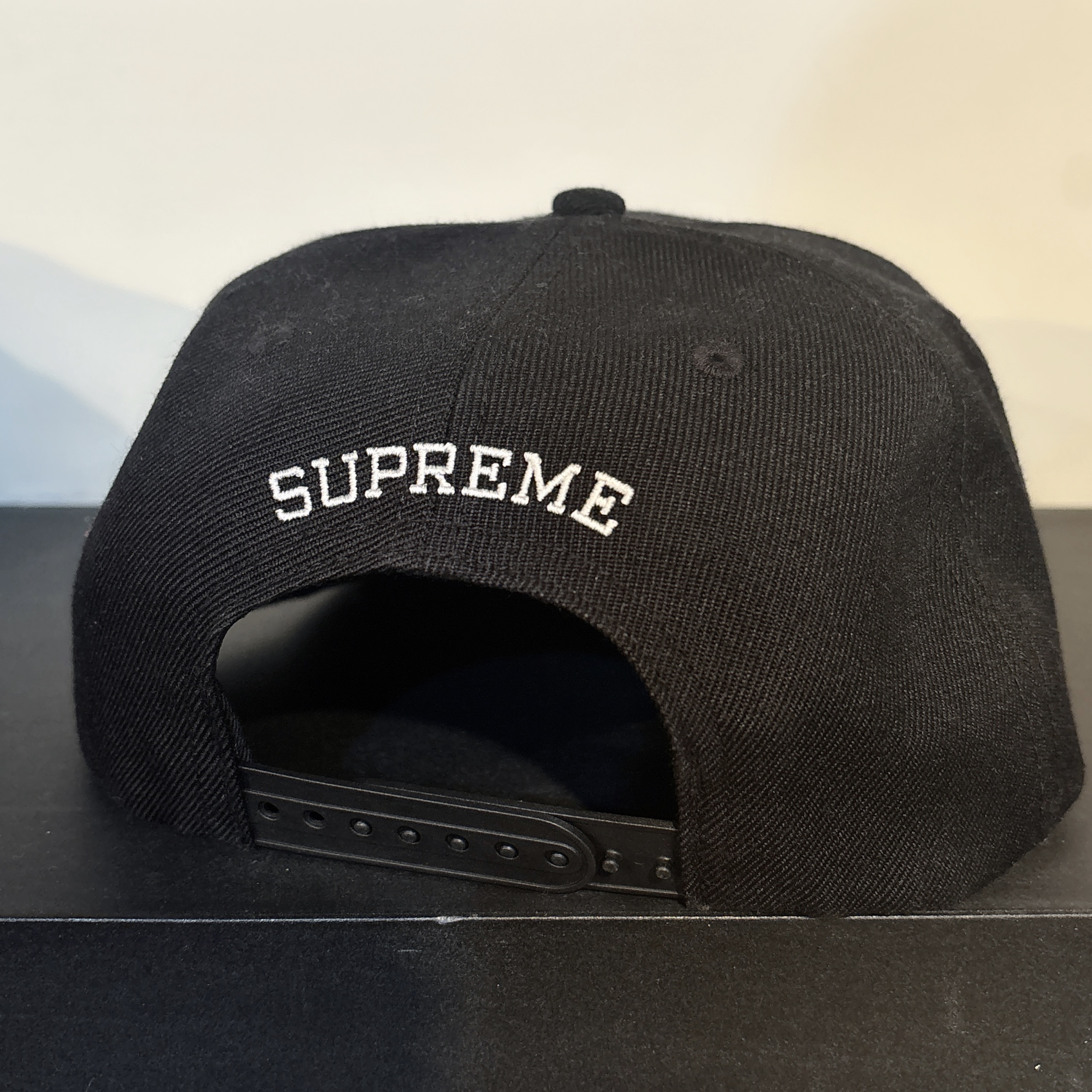 Supreme X Aphex Twin 6 Panel Snapback Hat