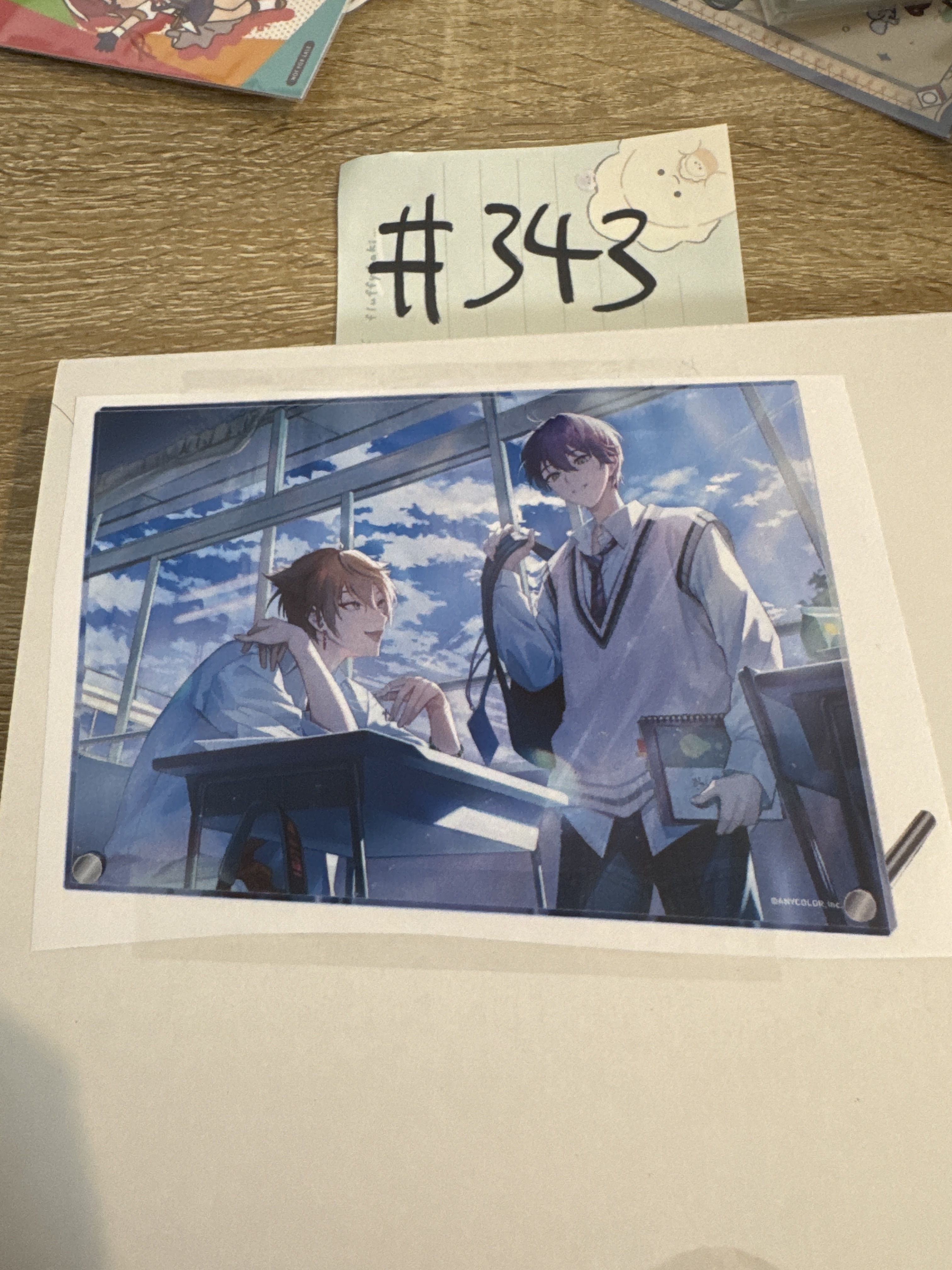 彩虹社 咎人 立牌 SET #343