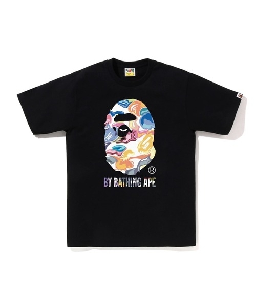 A BATHING APE BAPE ART CAMO BY BATHING APE TEE 猿人 藝術 迷彩 短T 黑/白 2色
