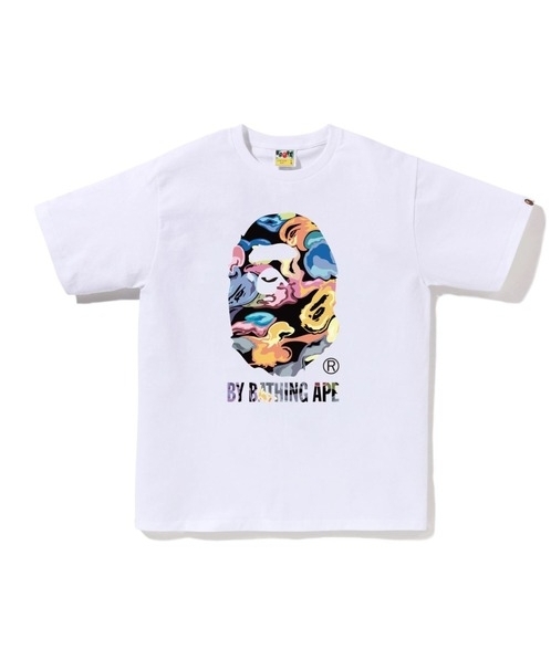 A BATHING APE BAPE ART CAMO BY BATHING APE TEE 猿人 藝術 迷彩 短T 黑/白 2色