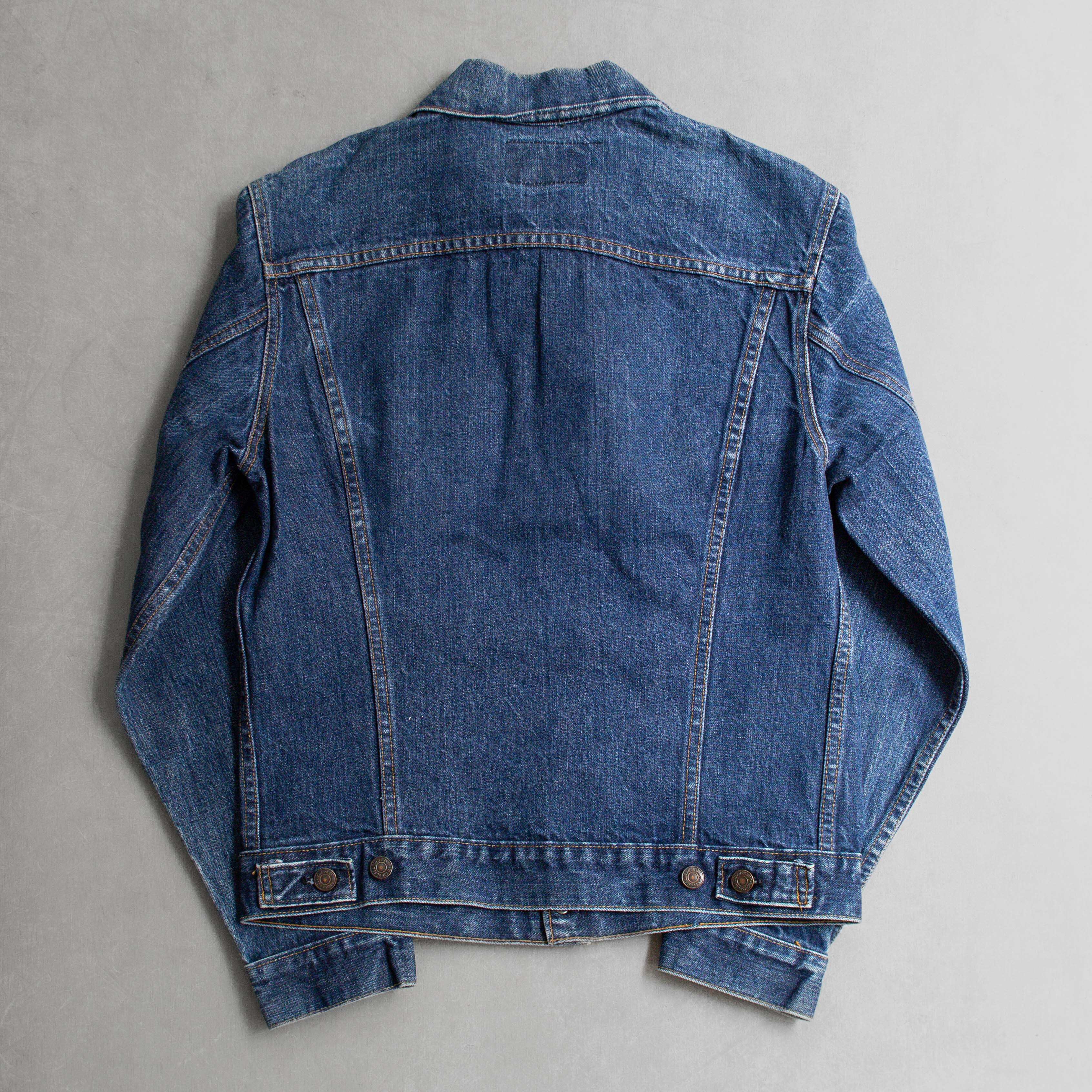 70-80S LEVIS DENIM JACKET 美國製 深藍 丹寧 牛仔 長袖 外套 夾克