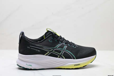 ASICS GEL-KAYANO 32 PLATINUM低幫專業有氧超輕便運動跑步鞋全新原裝數據開發 符合人體工程學 一體式雙層編製鞋面 高彈性面料