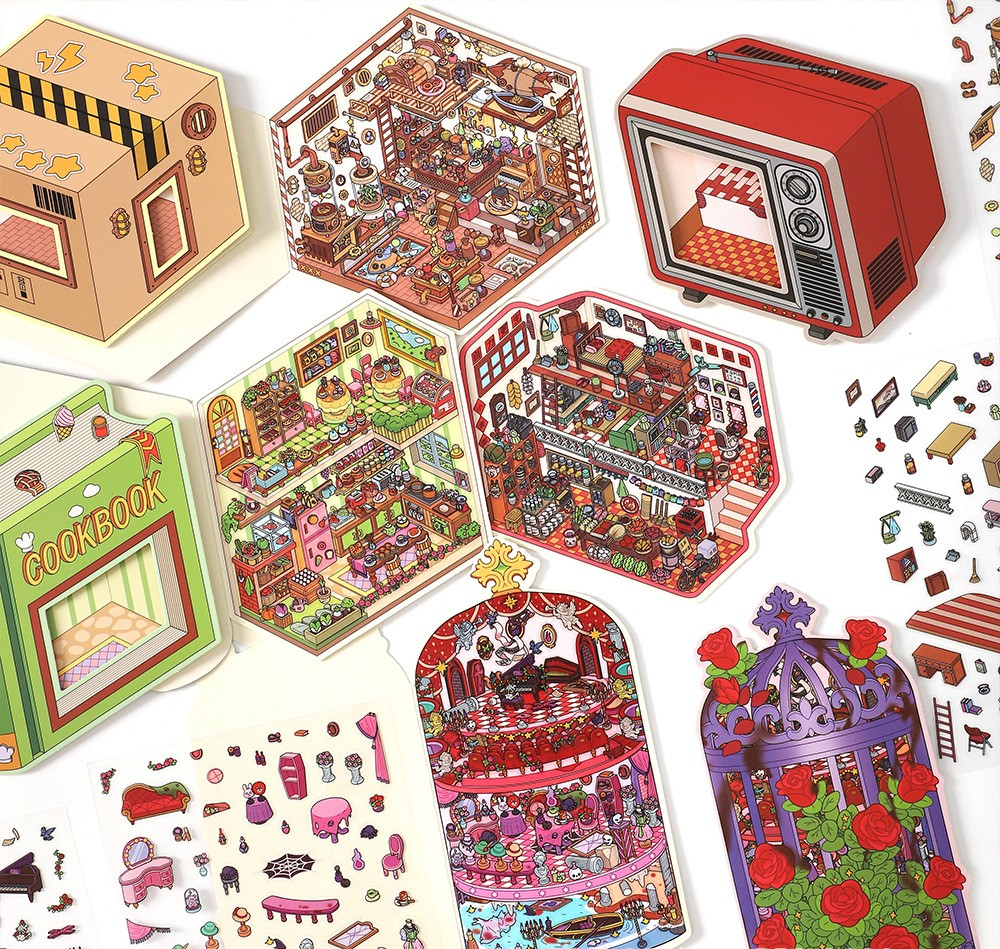 October Series 5.0 — Infeel.Me Decorative Scene Stickers