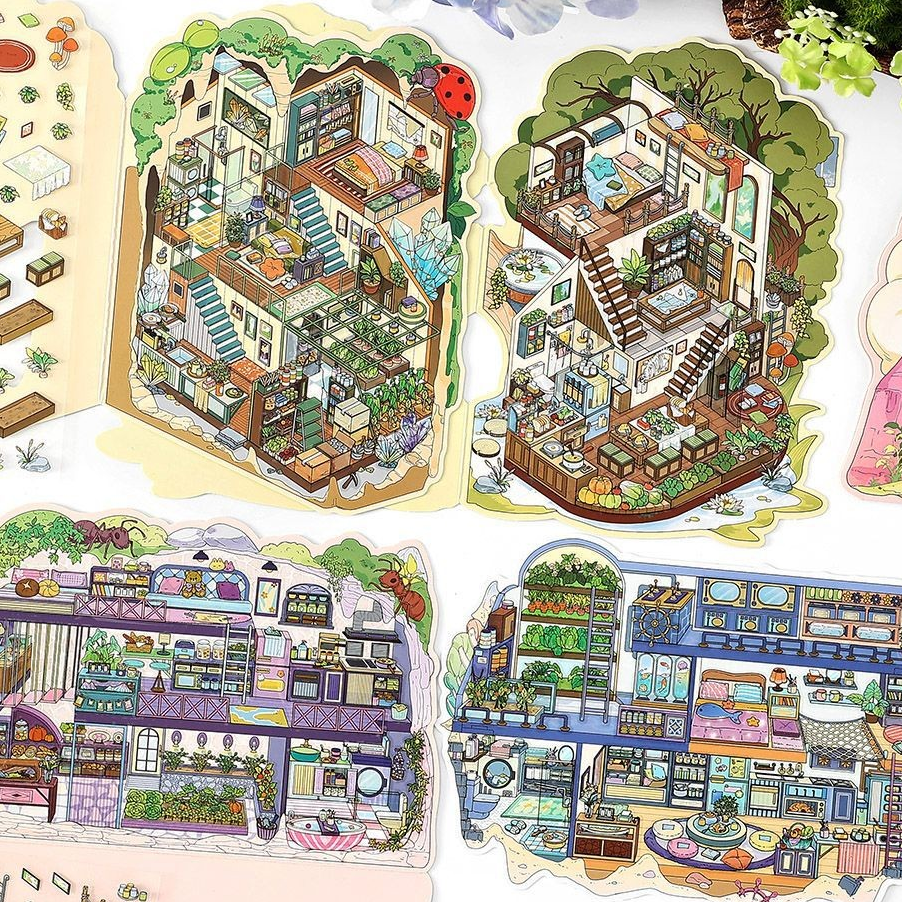 October Series 5.0 — Infeel.Me Decorative Scene Stickers