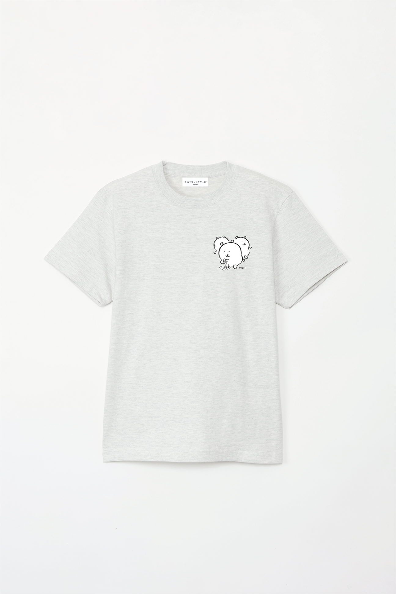 預訂｜白熊 ODM 5.6oz純棉短袖T恤 跳舞 左胸圖案