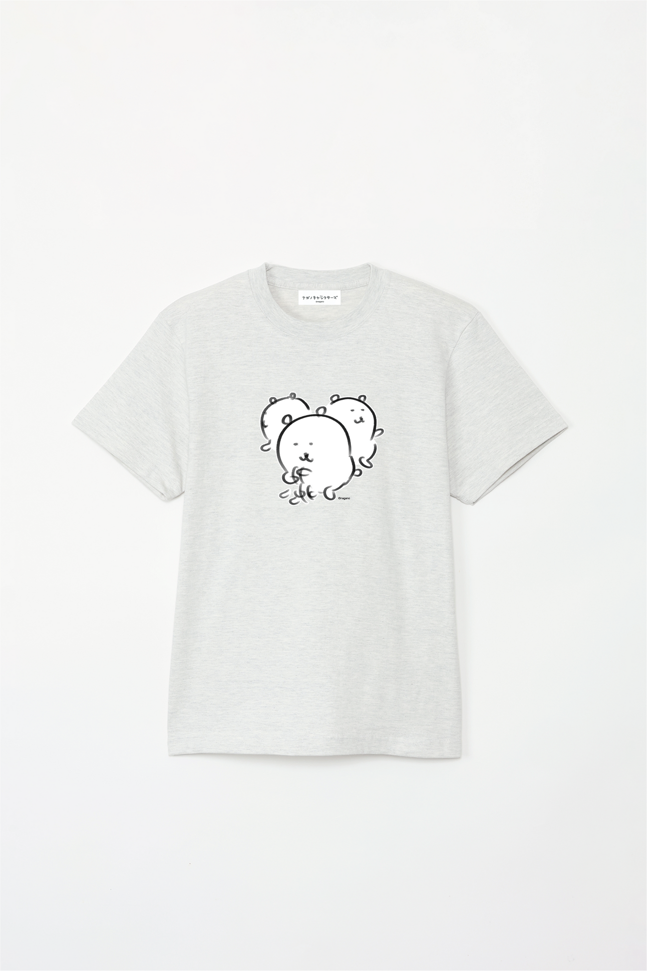 預訂｜白熊 ODM 5.6oz純棉短袖T恤 跳舞 中央圖案