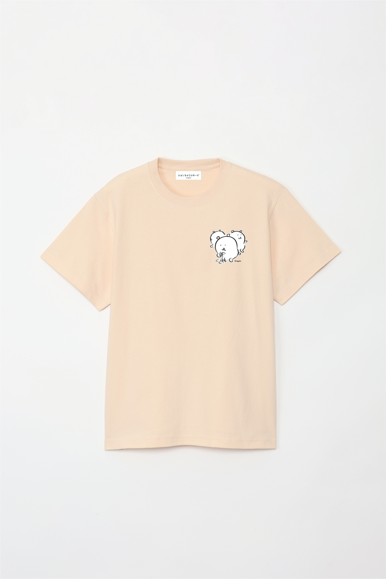 預訂｜白熊 ODM 5.6oz純棉短袖T恤 跳舞 左胸圖案