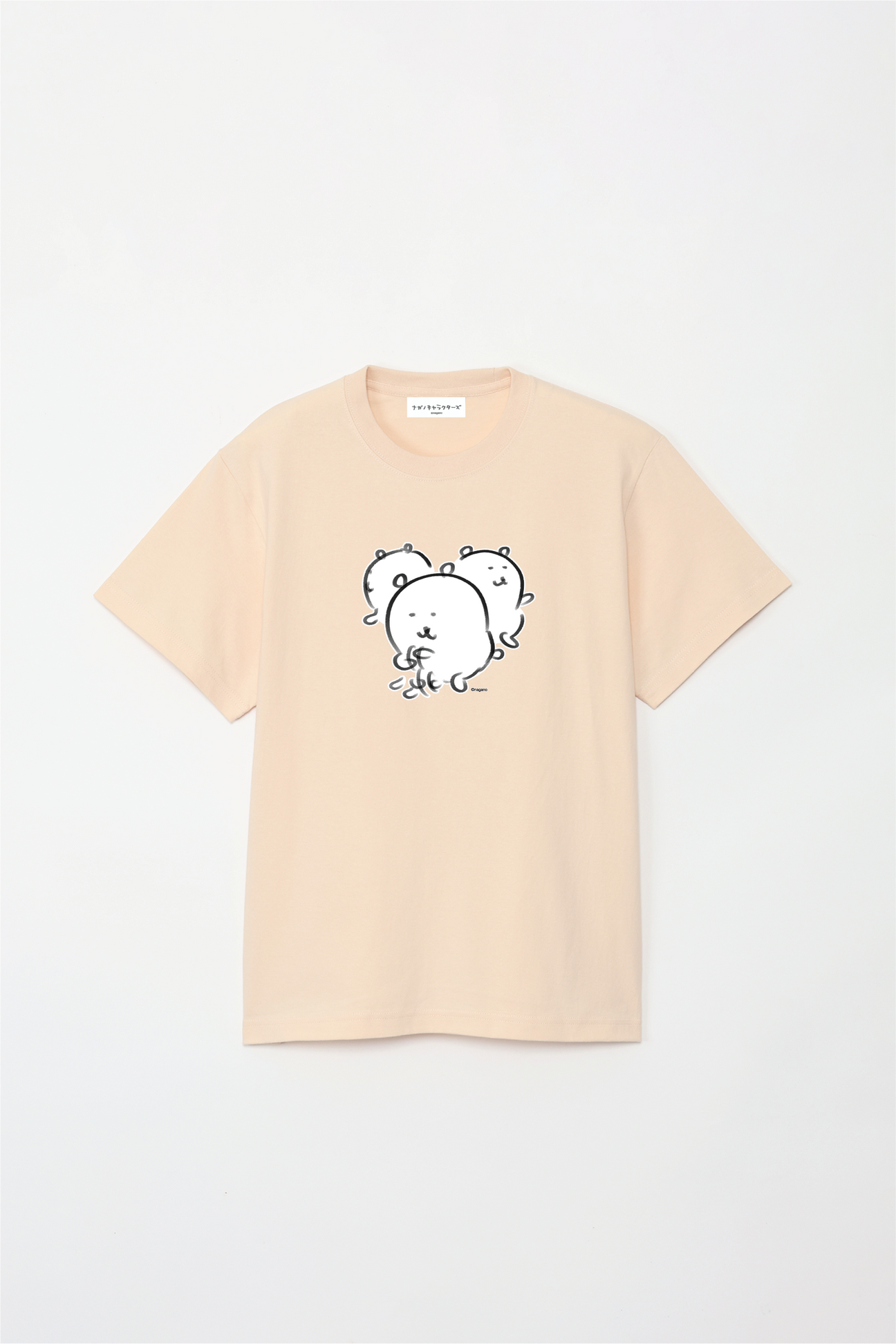 預訂｜白熊 ODM 5.6oz純棉短袖T恤 跳舞 中央圖案