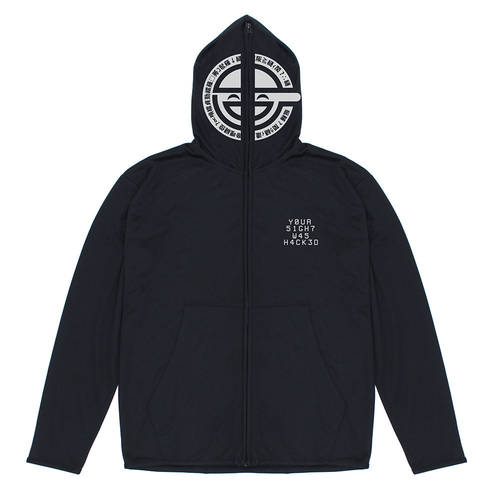 Cospa 1020 笑い男アイコン フルジップパーカー [攻殻機動隊 STAND ALONE COMPLEX]