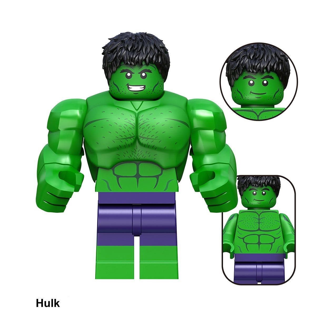 Hulk Custom Minifigures Fit Lego TV6217 TV1145