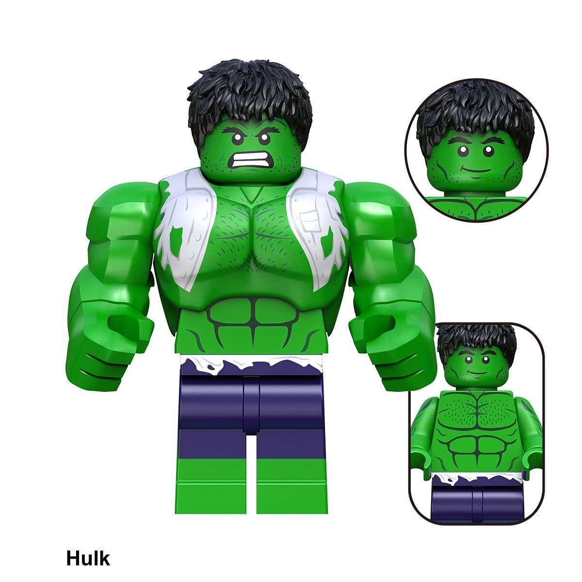Hulk Custom Minifigures Fit Lego TV6217 TV1147