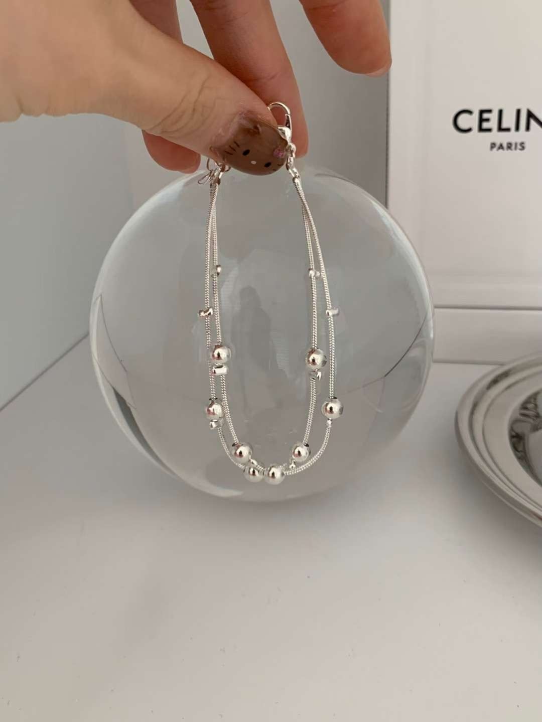 Tiny ball 2layer bracelet