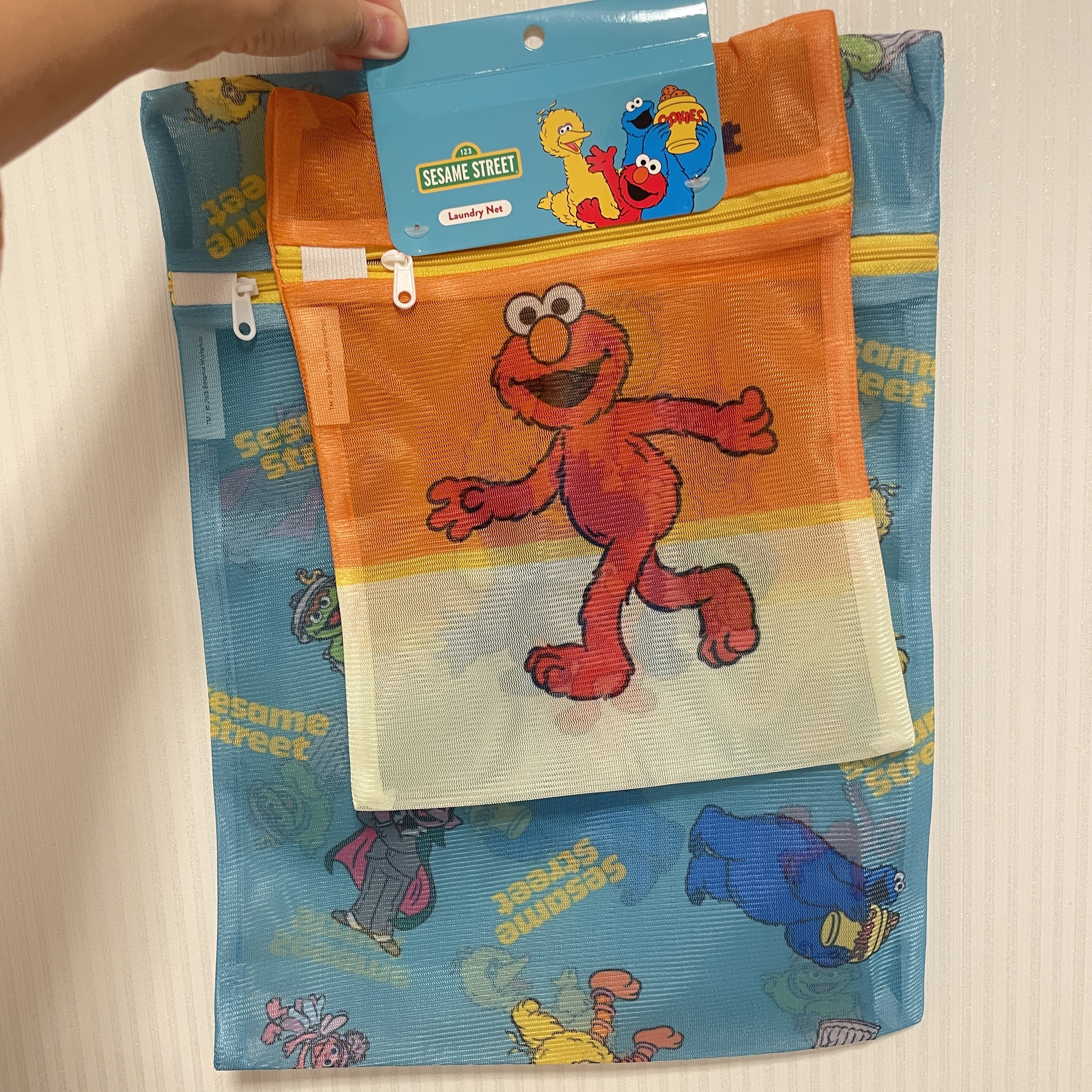 JP 芝麻街密集式洗衣袋 2P 4315 TK251012