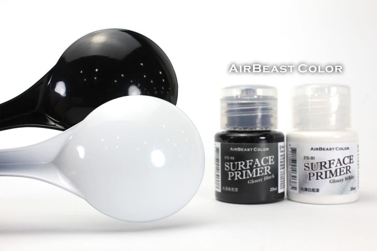 AirBeast 水性底漆商品亮黑、亮白