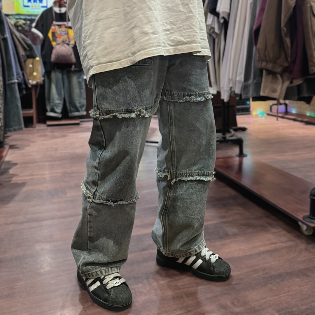 個性層次解構牛仔褲