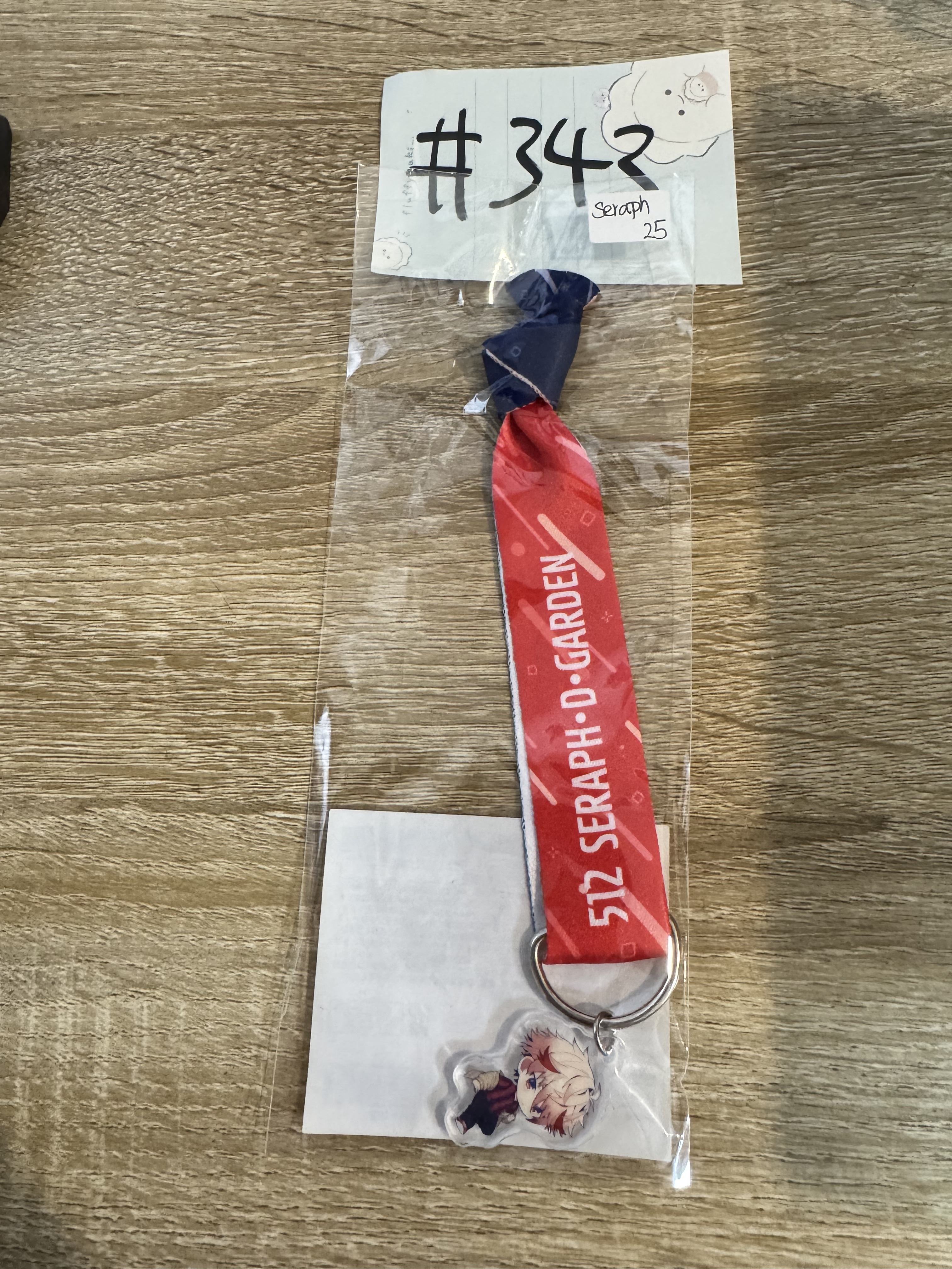 彩虹社  SERAPH 掛件#343