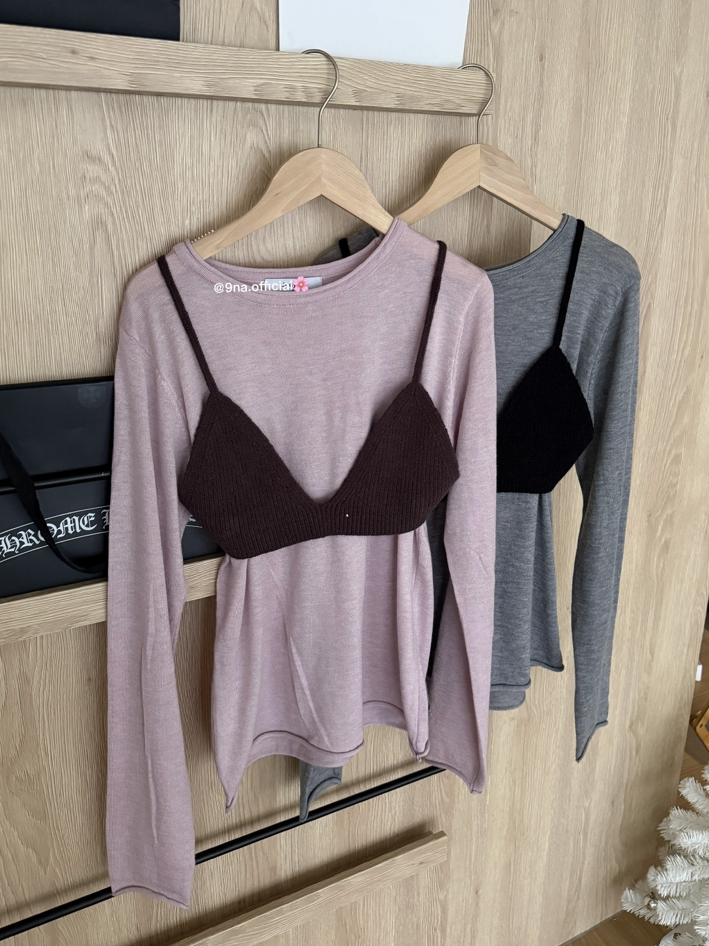 r06(設計品牌)/雙倍咖啡因 軟棉秋日set