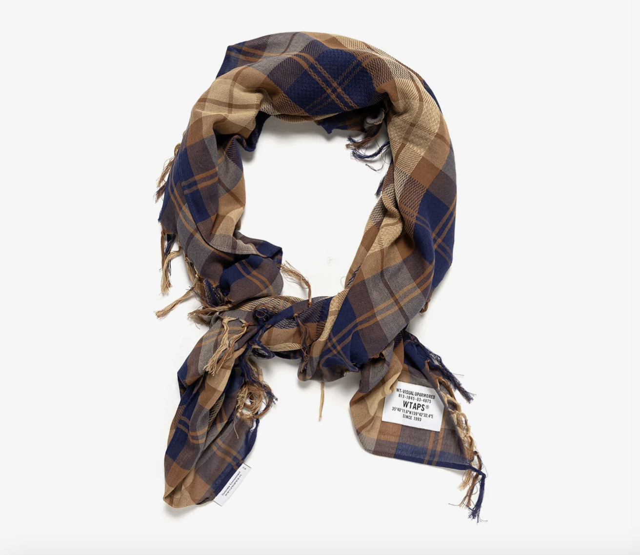 現貨| WTAPS WRAP 01 / SCARF / COTTON 252BXDT-AC01