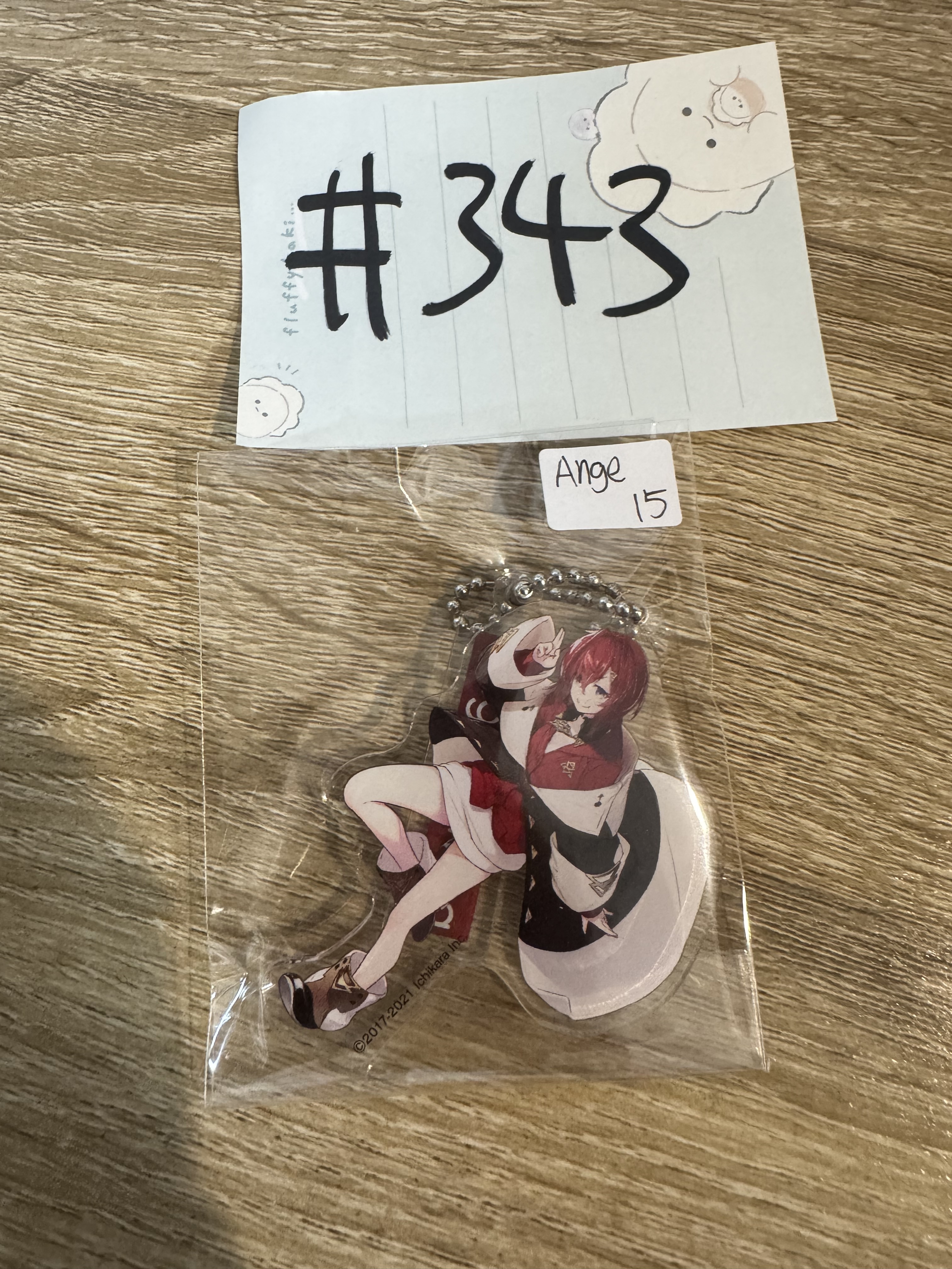 彩虹社  ANGE 掛件 #343