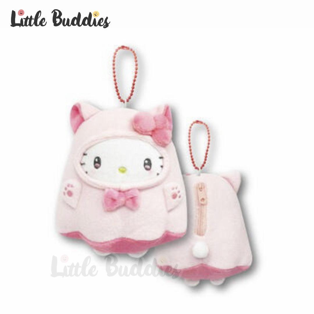 日本 Sanrio 貓鬼鬼系列 公仔收納袋匙扣 M