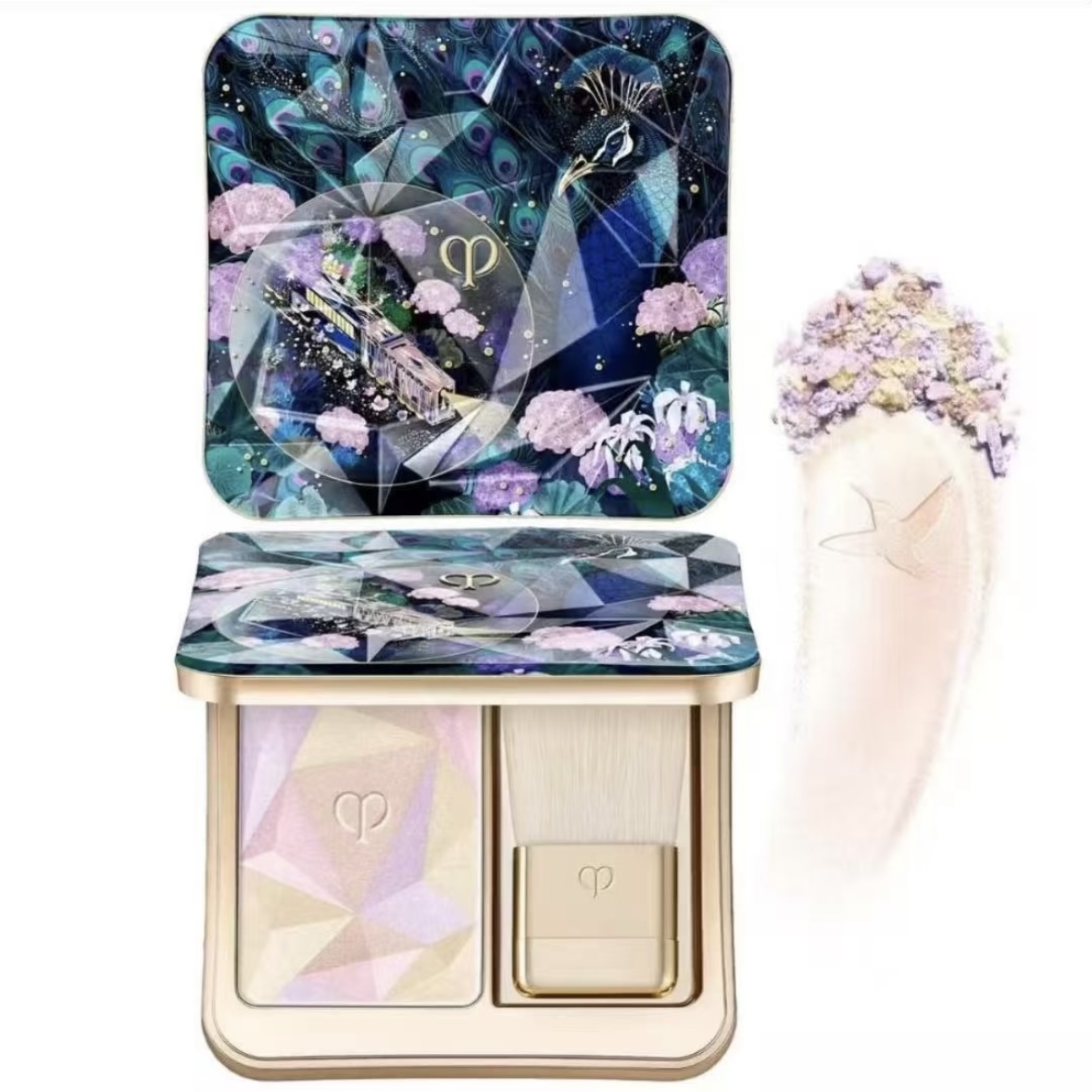 Cle de Peau 限量星璨夢航 亮膚光映粉 #110 Radiant Peafowl
