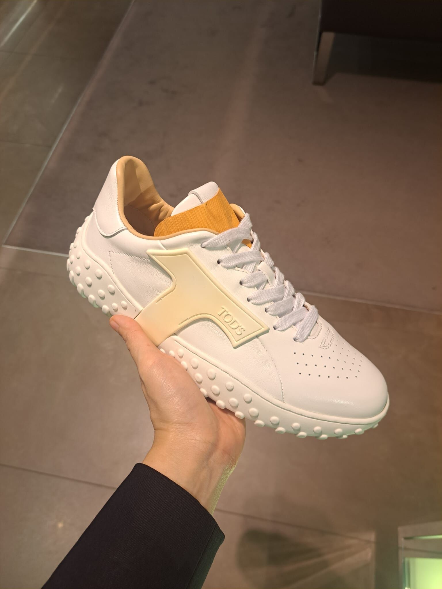 Tods shoes Cassetta Vintage 99B Sneakers Cream