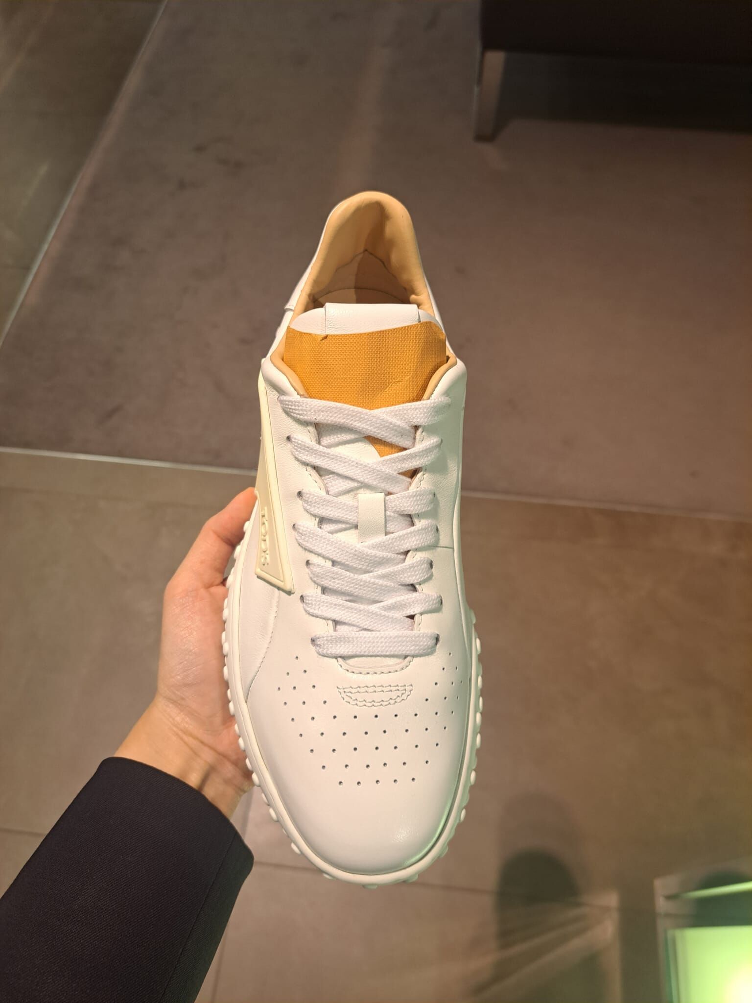 Tods shoes Cassetta Vintage 99B Sneakers Cream