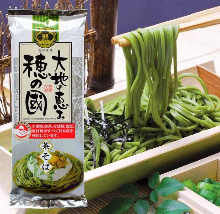 AOIFOODS - 抺茶蕎麥麵 (使用國產小麥粉)