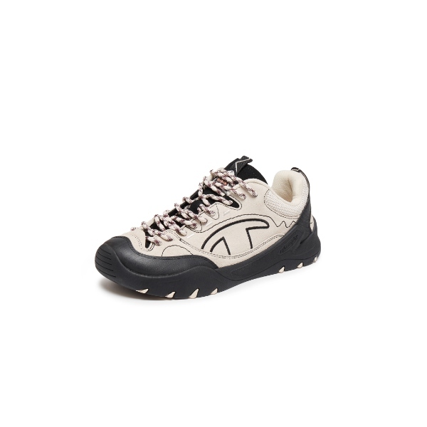 女款-Champ Nut Camper休閒慢跑鞋-淺米色/黑色(U5DFCRW12U3)