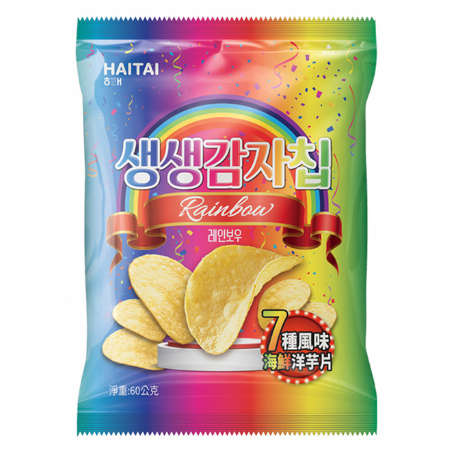 韓國 海太 洋芋片 60g 海鮮口味