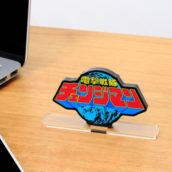 238523 Pbandai 預訂 2025/12月 アクリルロゴディスプレイEX 電撃戦隊チェンジマン