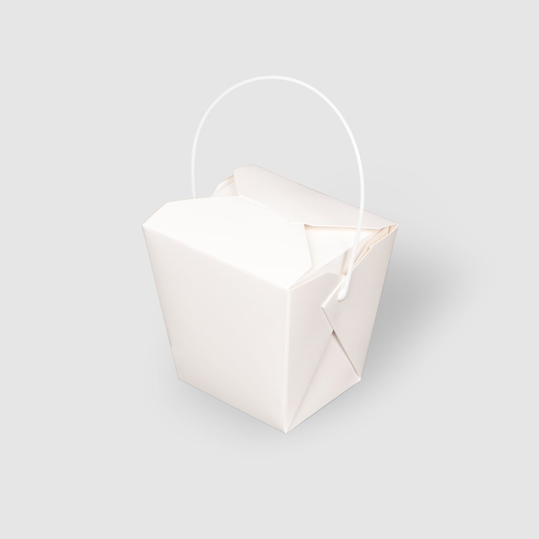 手提方形餐盒-ZS 白色 26oz 5號