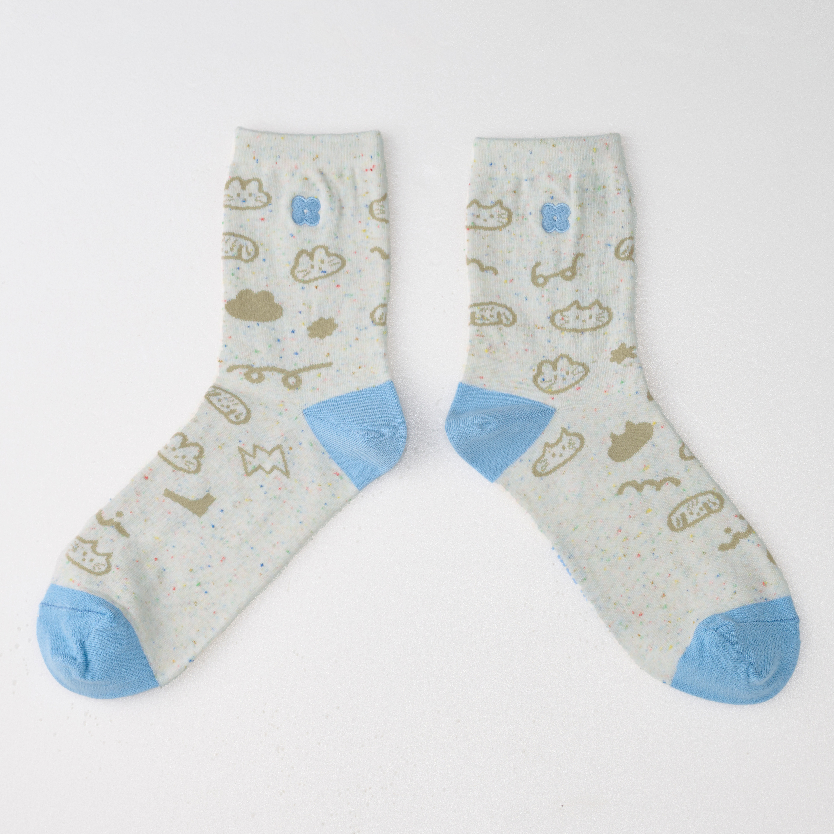 飄飄雲朵〈米白〉