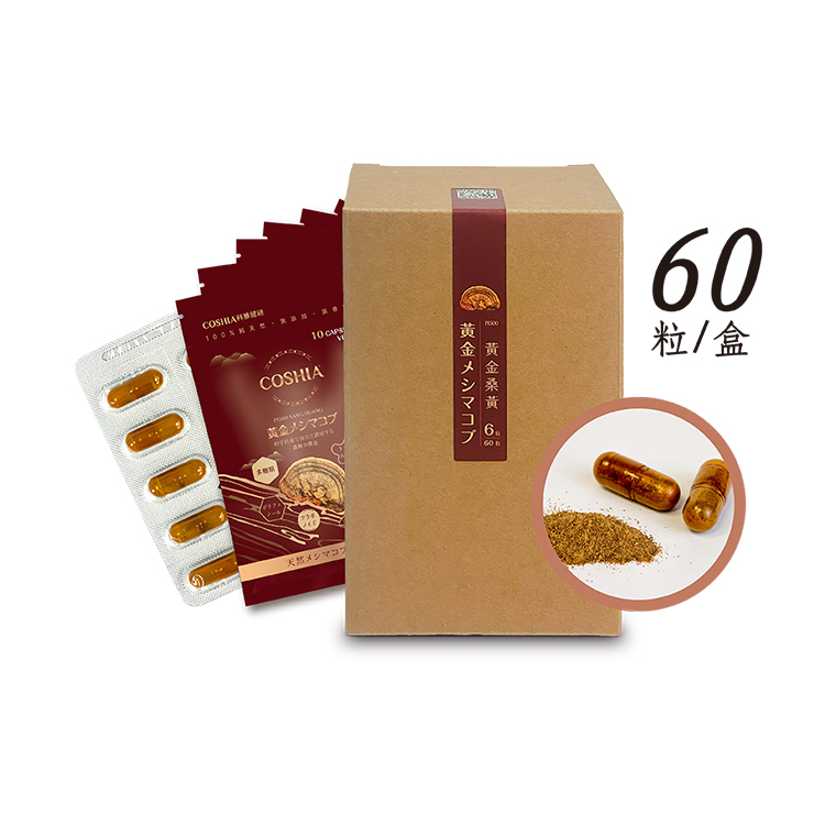 黃金桑黃-萃取膠囊 (6入盒裝/共60粒)