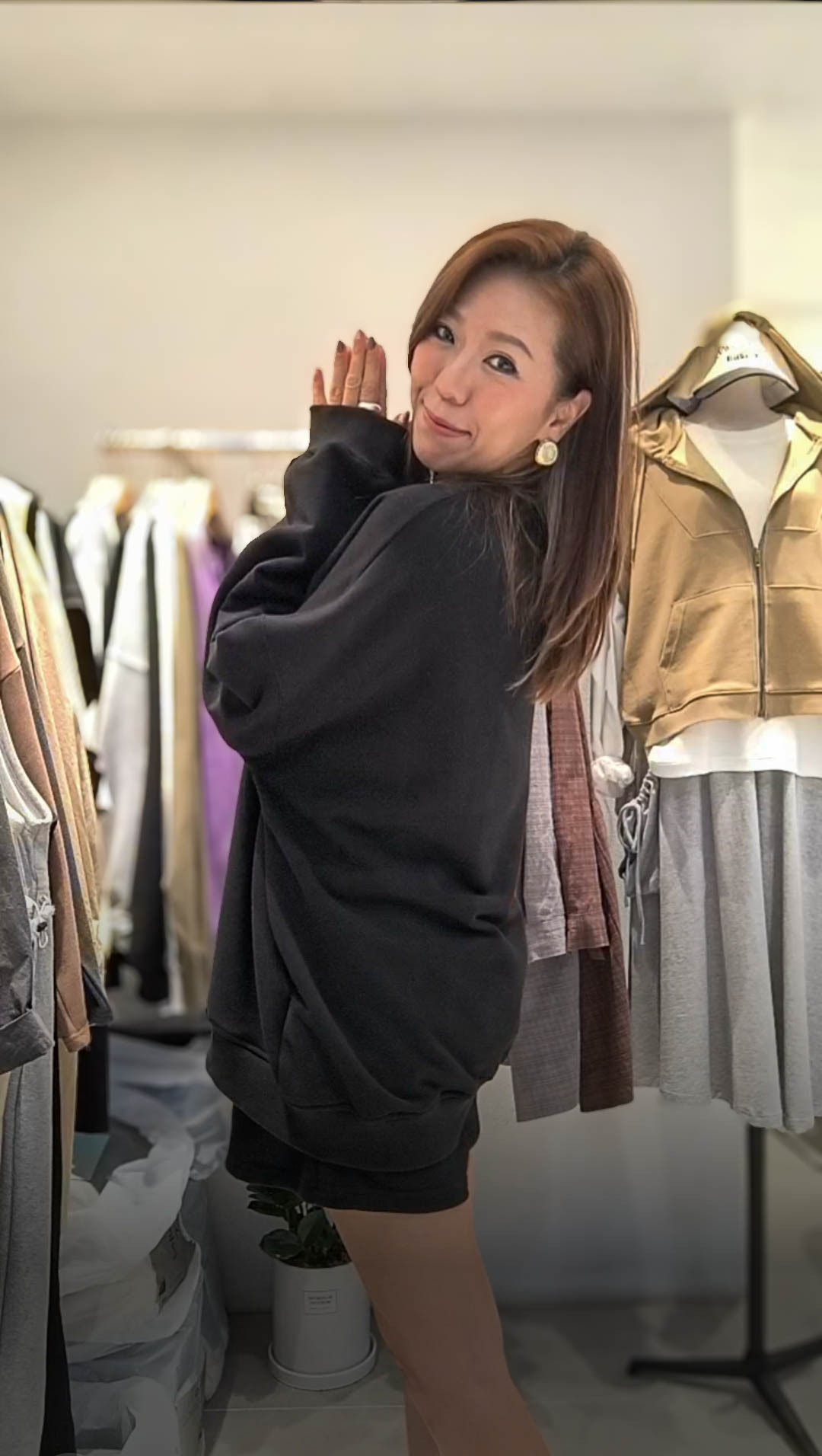 🥰K0628  ▶️素面衛衣 套裝 👉B:150cm L:73cm W:130cm H:120cm L:38cm