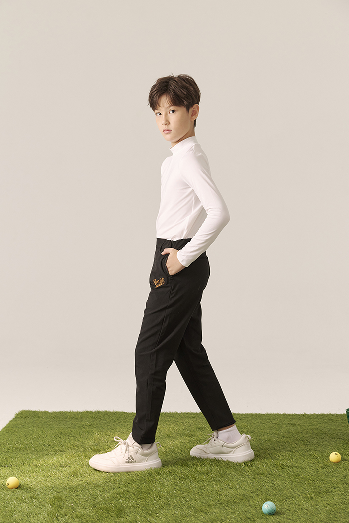 Avant Falcosia 法式日行防潑水機能童褲-暗夜黑