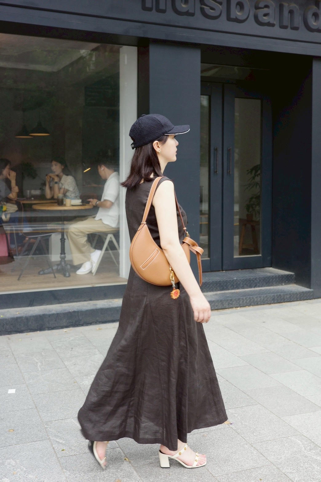 OH!HER 嚴選21支苧麻背心長洋裝