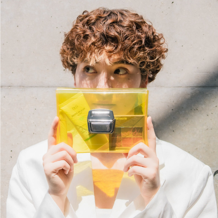 Kachan,Kachan Bag,JapanDesign,madeinjapan,giftideas,透明包,果凍包,蔦屋書店選物,日本透視收納包,日本設計包,日本製,包袋,收納包,日本小眾包,痛包