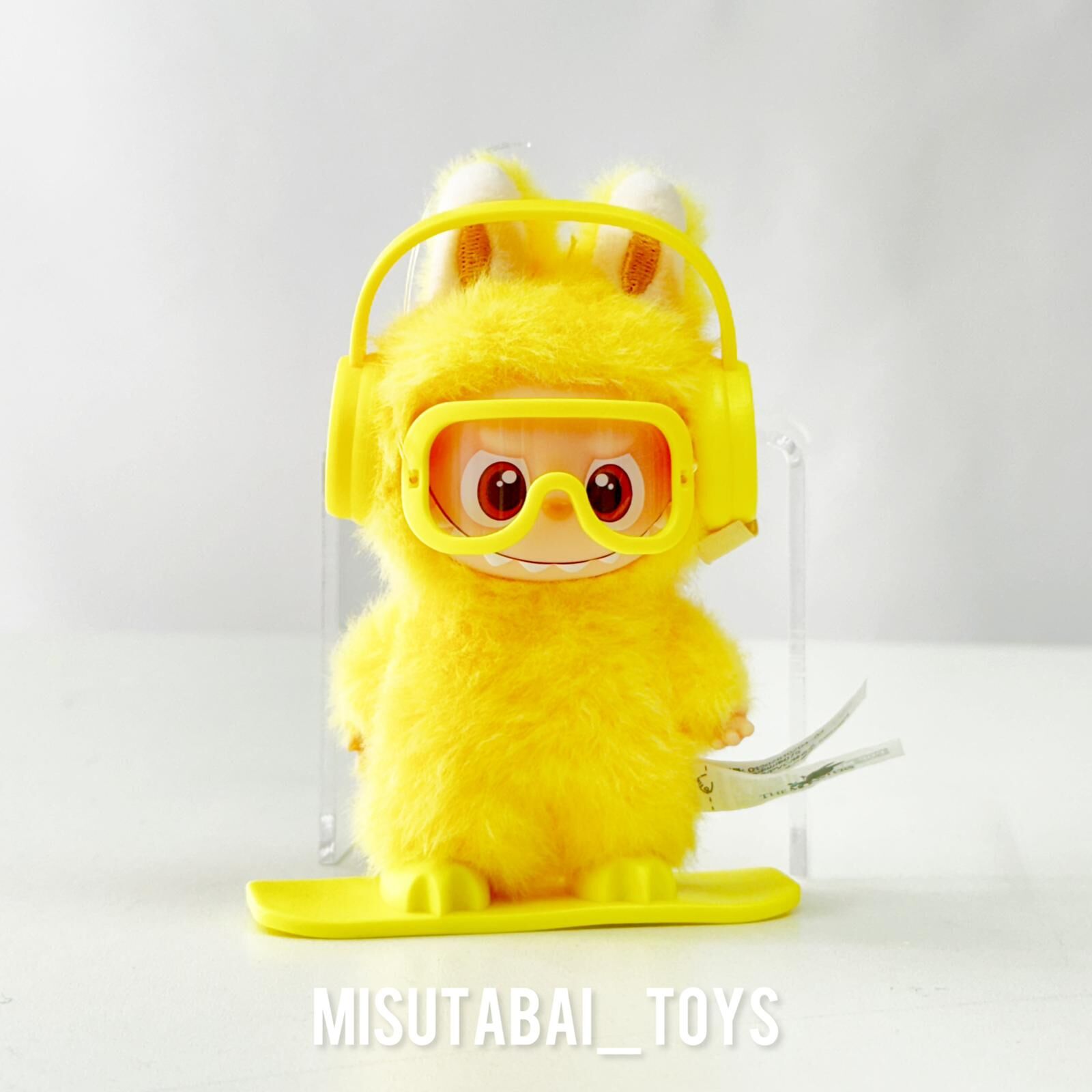 Mini Doll Outfit M24- 滑雪板套裝 (黃色)