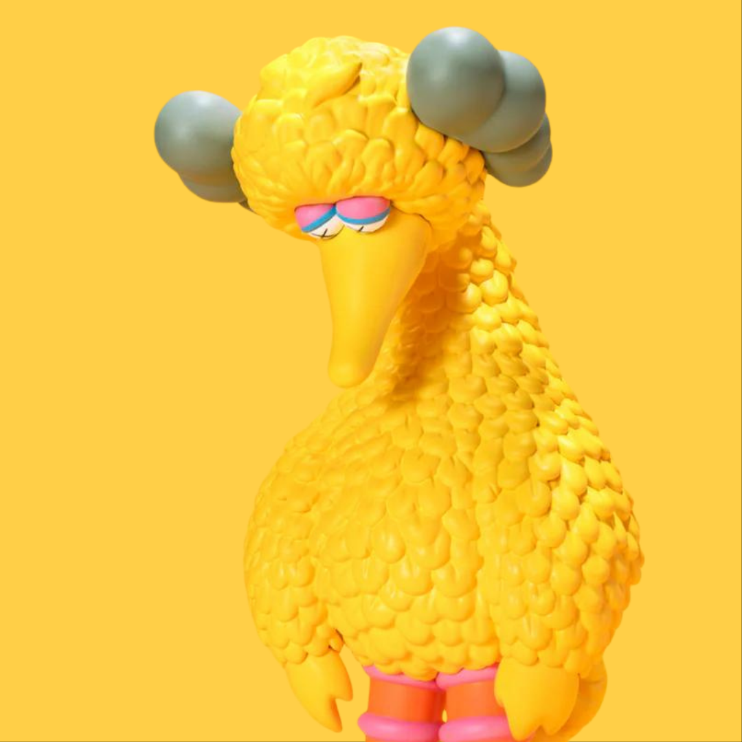 (Big Bird) KAWS & SESAME STREET ("Big Bird" alone is exclusive to Water Parade ticket holders )