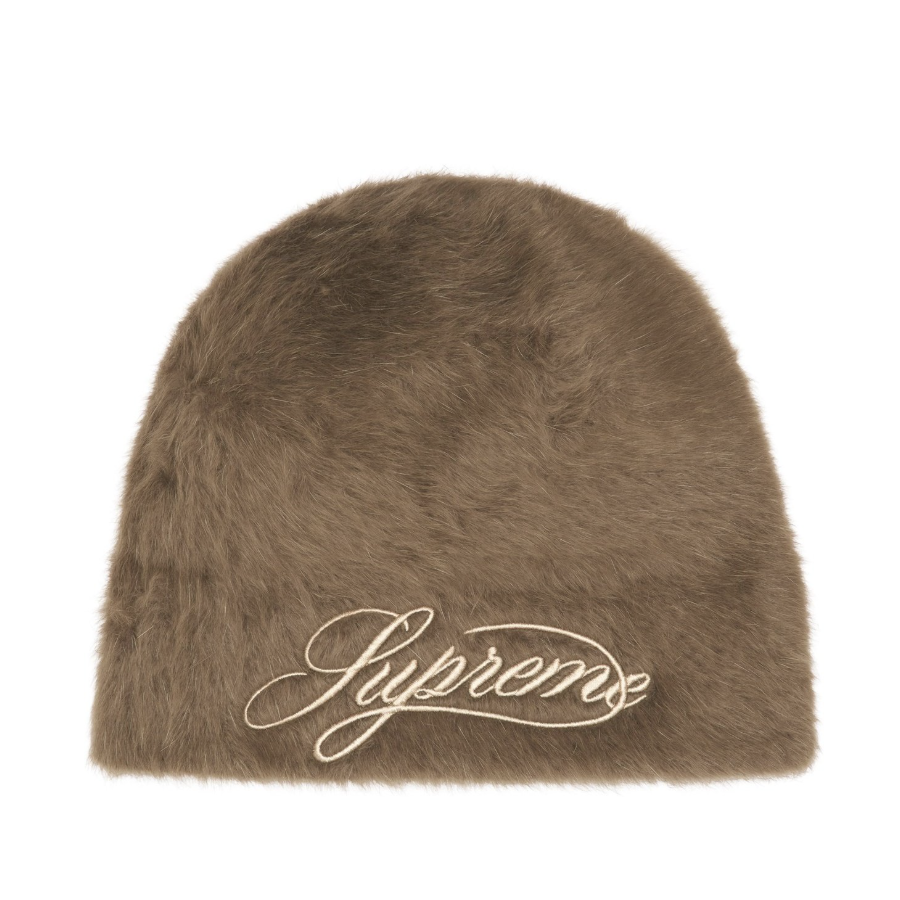 -(B05)-SUPREME KANGOL FURGORA SCRIPT BEANIE 草寫 LOGO 袋鼠 毛帽 棕色/黑色/淺藍/白色/粉色-FW25BN20