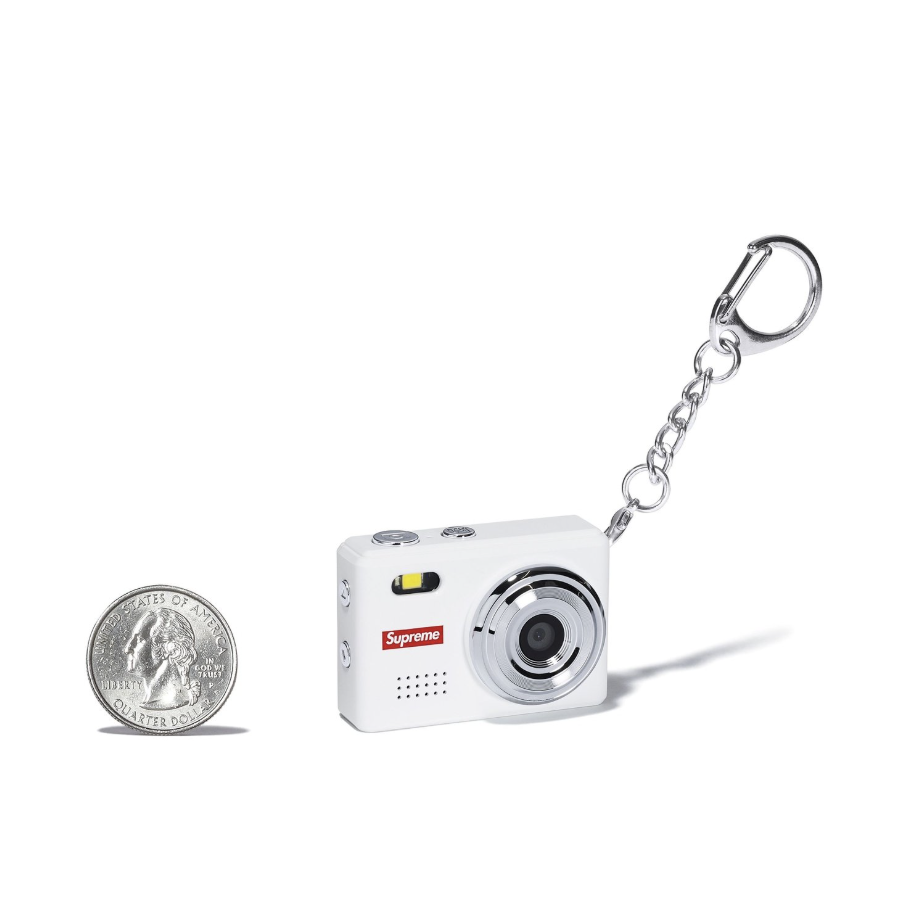 -(C05)-SUPREME DIGITAL CAMERA KEYCHAIN 迷你 數位相機 鑰匙圈 -FW25A102