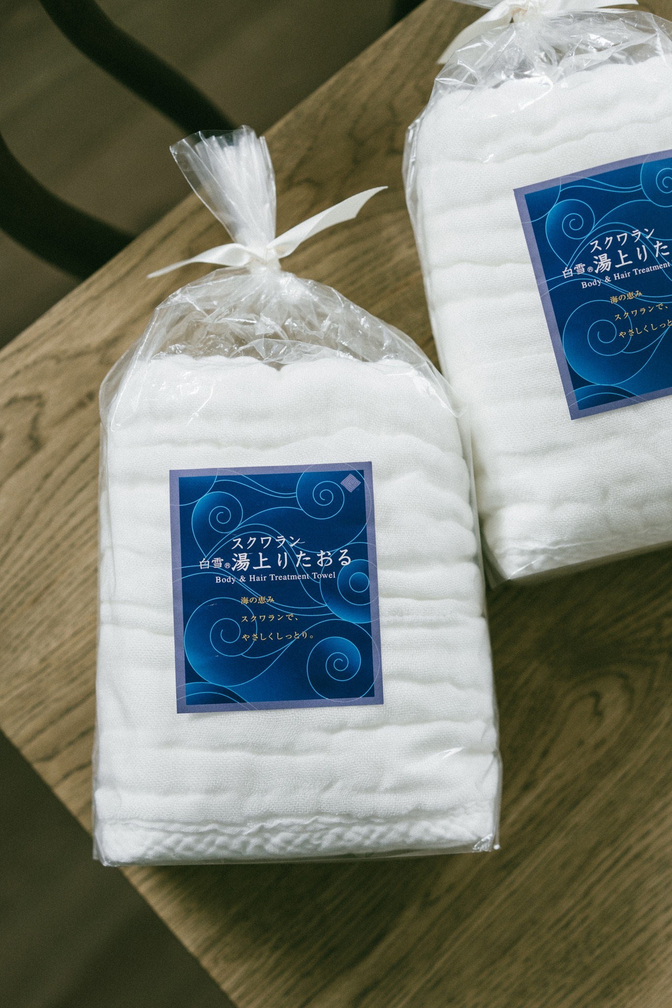 日本奈良老舖「白雪ふきん」角鯊烯保濕耐洗滌柔軟浴巾